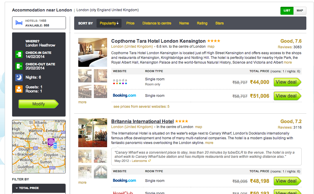 Hotel Search Skyscanner