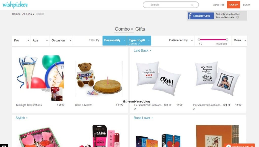 Best Combo Gifts  Gift Ideas Online in India   Wishpicker.com