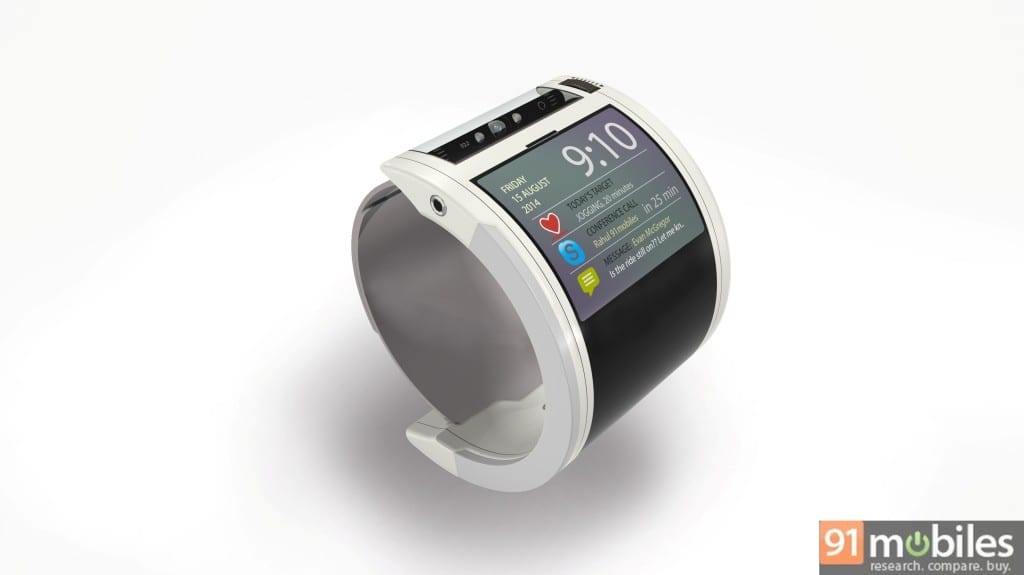 Google Nexus 360 wristband mode