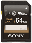 Sony UZ Series  SD Card