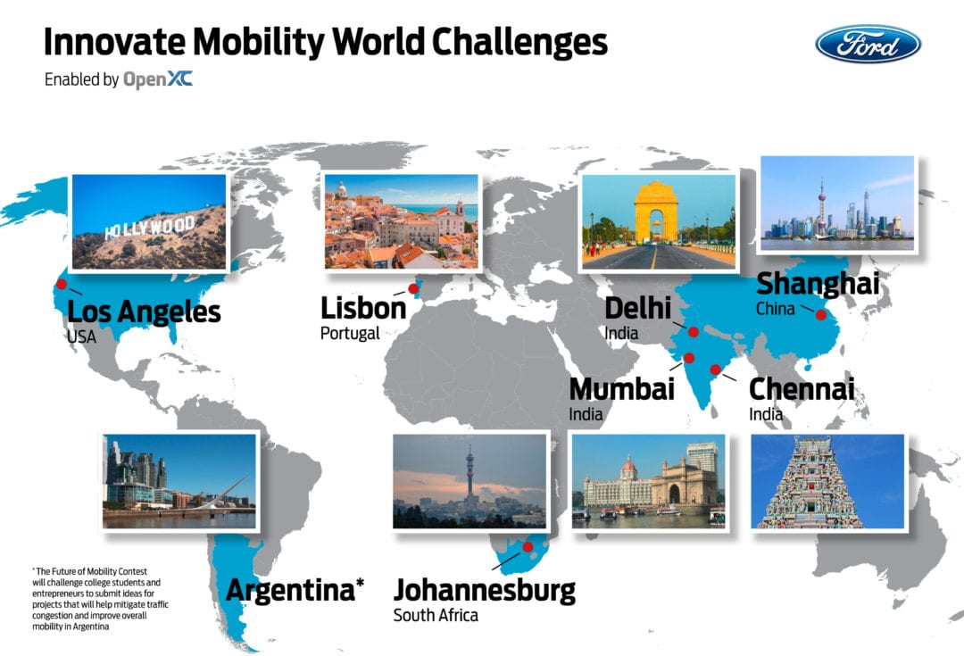 Ford Announces Winners of its Innovate Mobility Challenge Series 