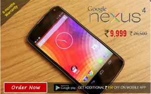 LG Nexus 4 best price
