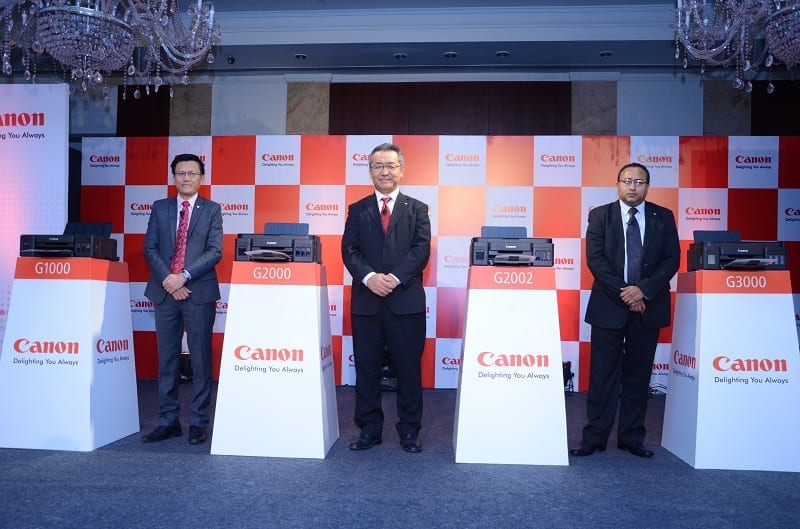 Canon Pixma G printer launch