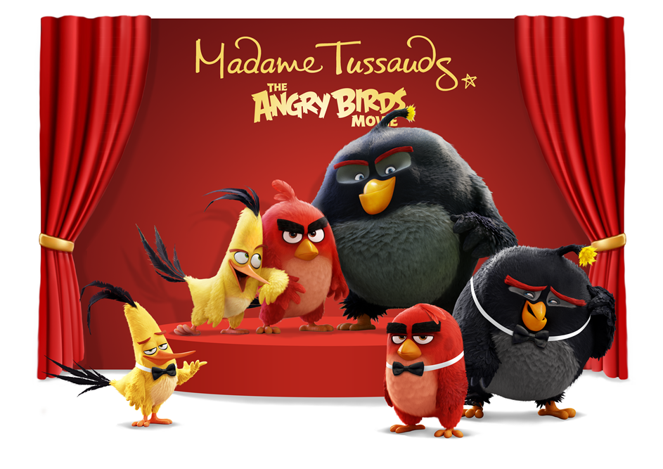 Angry Birds at Madame Tussauds