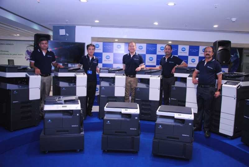 Konica minolta launching office and production printers