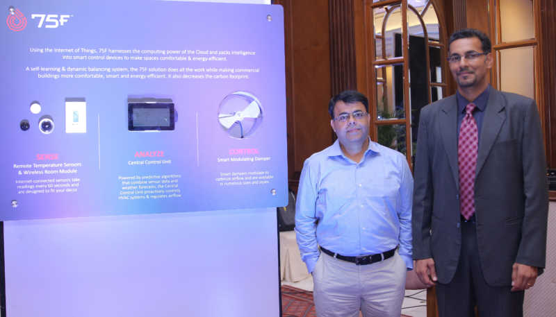 L-R-Mr-Pankaj-Chawla,CTO,75-F-and-Mr-Gaurav-Burman,VP-and-Country-President,75-F-at-the-Launch-of-their-Award-Winning-Dynamic-Air-Flow-BalancingTechnology-in-India
