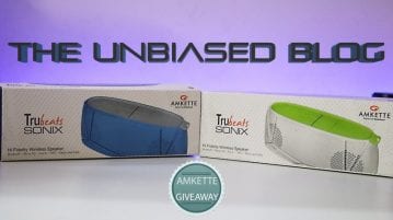 Amkette Trubeats SONIX Wireless Speakers Giveaway Amkette Trubeats SONIX Wireless Speakers Giveaway