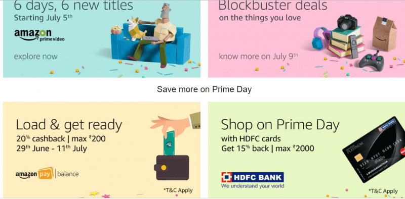 Amazon India Prime Day
