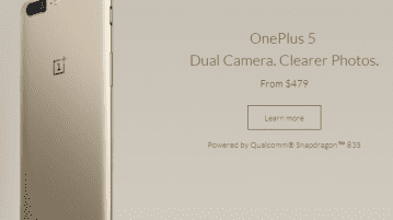 Limited edition OnePlus 5 ‘Soft Gold’ variant announced OnePlus 5 Softgold