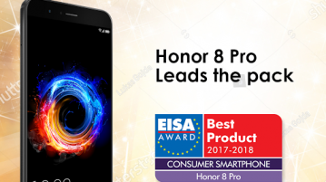 Honor 8 Pro wins EISA Consumer Smartphone 2017-2018 Award Honor 8 Pro
