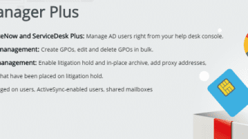 ManageEngine Empowers IT Help Desks with Active Directory Management ManageEngine