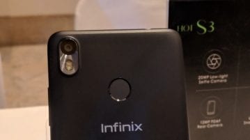 Q1 2018 Counterpoint Report : Transsion Holdings holds 4% market share in India infinix Hot S3