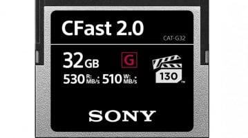 Sony expands memory card line-up with new CFast range Sony CFast Range