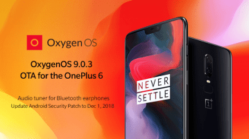 OnePlus 6 gets audio tuner for Bluetooth earphones, OnePlus 5/5T gets a new stable OxygenOS update OnePlus 6