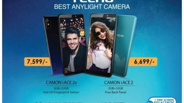 Tecno Camon iACE2 and iACE2X with 5.5” HD+ display, 8MP AI Selfie Camera launched starting at INR 6,999 Tecno Camon iACE2 and iACE2X