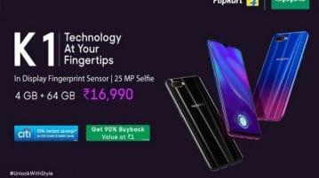OPPO K1 – The new benchmark for under 20K smartphones oppo-k1