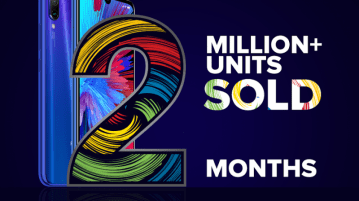 Redmi Note 7 series smartphones sales clock over 2 Million in India Redmi Note 7