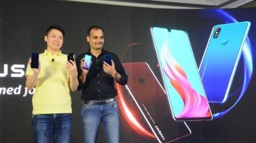 Coolpad Cool 3 Plus launches for INR 5999 with Dewdrop Display, Helio A22, Dual Security Mr. Fisher Yuan, CEO Coolpad India(L) and Pankaj Updahyay, Online Business Head, Coolpad India(R)