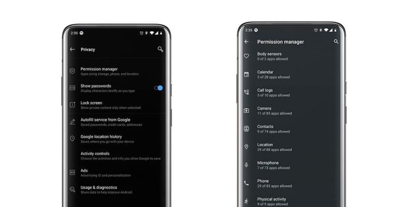 OnePlus 7/7 Pro Android 10