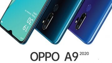 OPPO A5 2020 and OPPO A9 2020 with Quad Rear Cameras Launched in India, starts at INR 12,490 OPPO A9(2020)