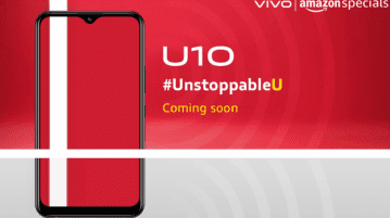 Vivo U10 with Snapdragon SoC, Fast Charging Launching on Amazon.in Soon Vivo U1