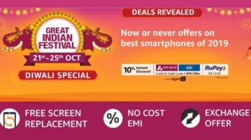 Amazon.in announces Great Indian Festival – Diwali Special from October 21 – 25 Great Indian Festival – Diwali Special