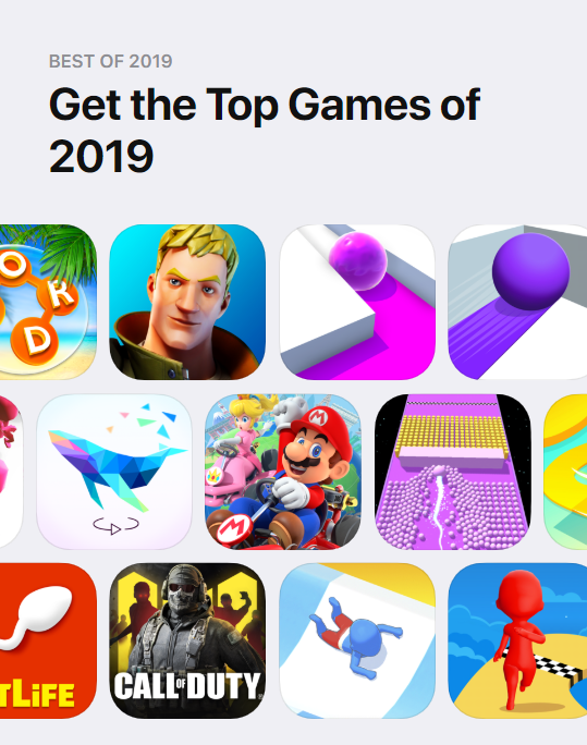 Apple Announces Best Apps and Games of 2019