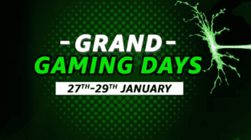 Amazon Grand Gaming Days: Offers On Laptops, Consoles, Graphic Cards and More Amazon Grand Gaming Days
