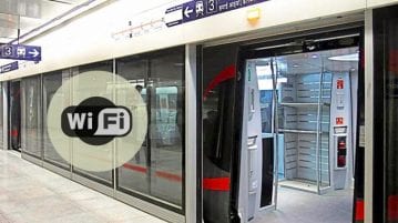 Now use Wi-Fi network ‘METROWIFI_FREE’ on Delhi’s Metro Airport Express Line to access free unlimited WiFi Delhi Metro Airport Express Line WiFi