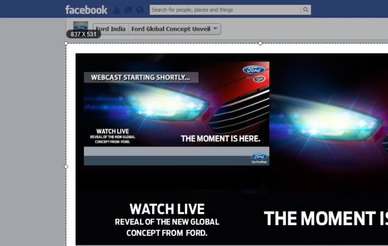 Live Webcast: Ford’s New Global Concept Unveil