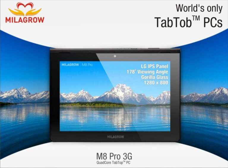 Meet Milagrow – India’s most powerful TabTop PC
