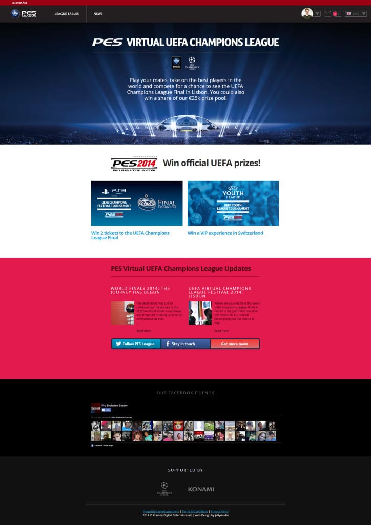 PESLeague-Homepage