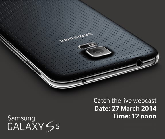 Samsung Galaxy S5 Live Webcast