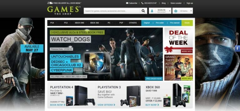 Game The Shop launches its e-store