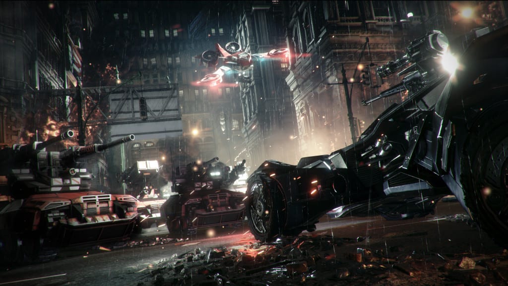 Batman: Arkham Knight – Batmobile Battle Mode Revealed