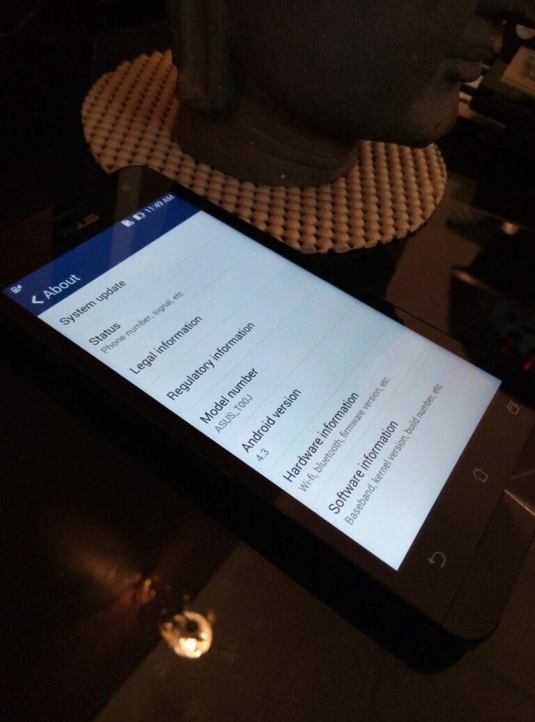 Asus Zenfone 5 Android version