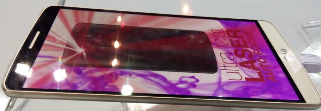 LG G3 QuadHD display