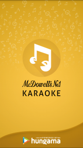 ​McDowell’s No. 1 launches its Karaoke App 2.0