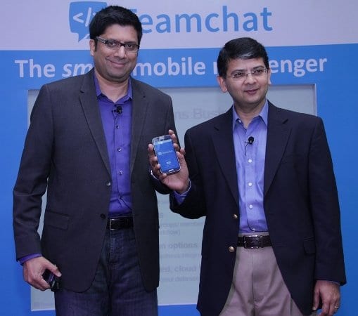 Ravi-Rundararajan-COO-and-Beerud-Sheth-CEOTeamchat