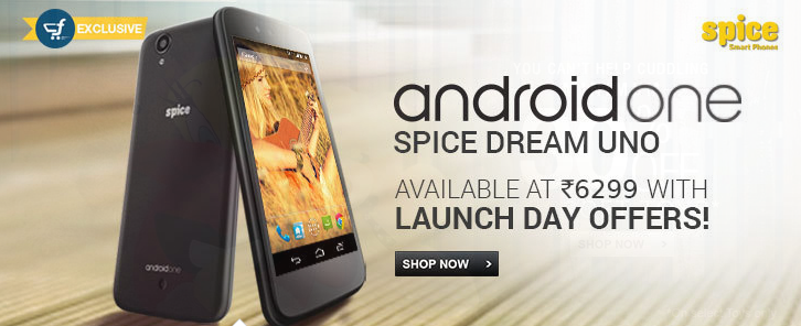  Spice Dream Uno on Flipkart