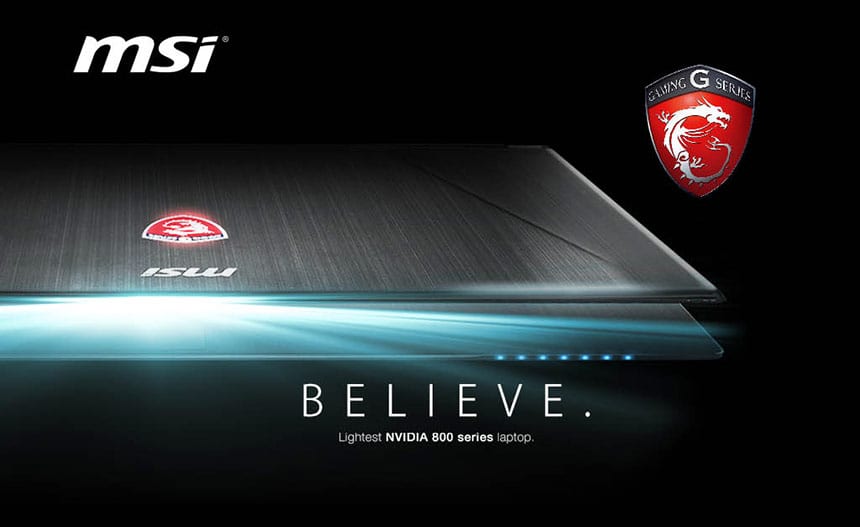 World’s thinnest and lightest gaming notebook powered by SteelSeries and Dynaudio