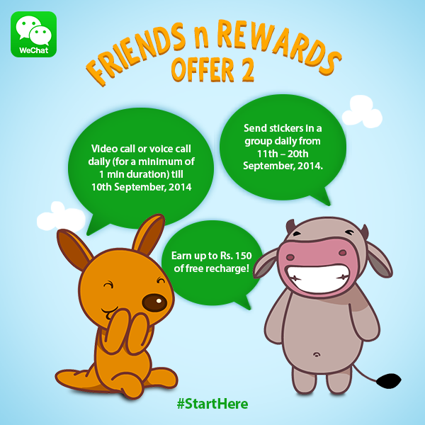 WeChat Introduces New ‘Friends N Rewards’ Campaign With a Twist, Now Users Can Win Free Recharge Worth Rs.150