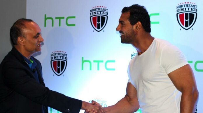 HTC joins NorthEast United FC as their lead sponsor for the Hero ISL