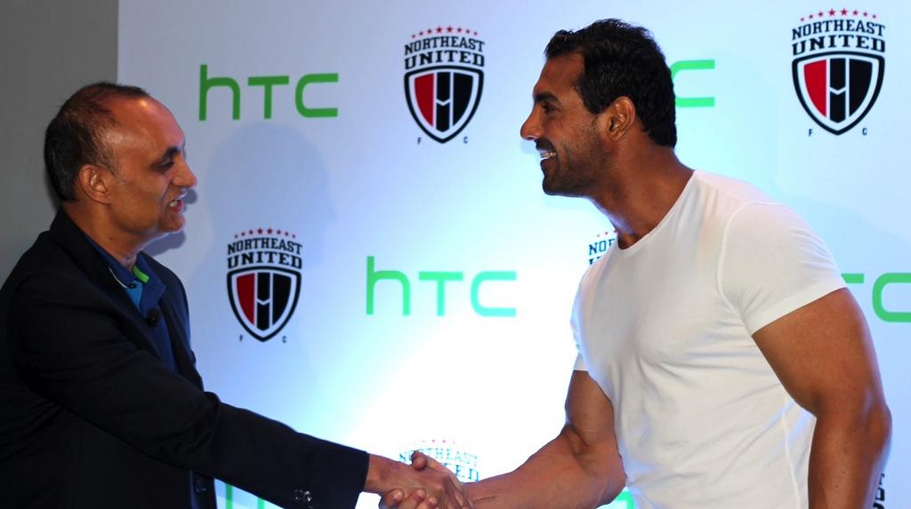 HTC joins NorthEast United FC as their lead sponsor for the Hero ISL