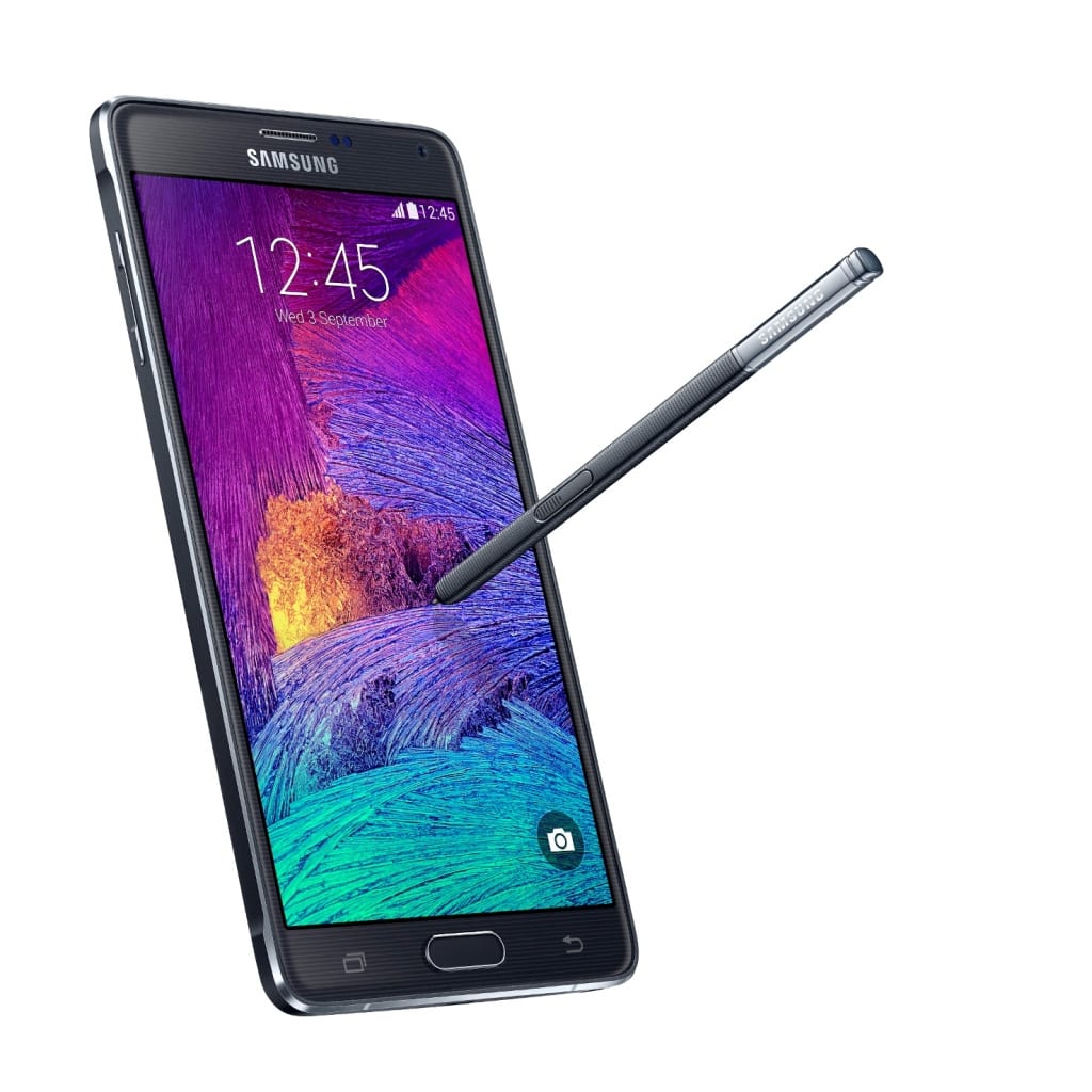 Samsung Galaxy Note 4 SM-N910_Charcoal Black_Dynamic-Pen