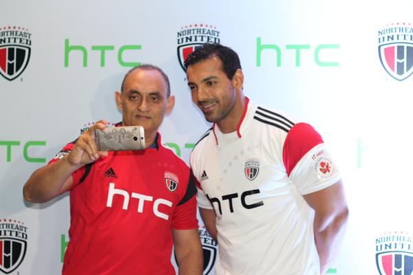 HTC joins NorthEast United FC as their lead sponsor for the Hero ISL