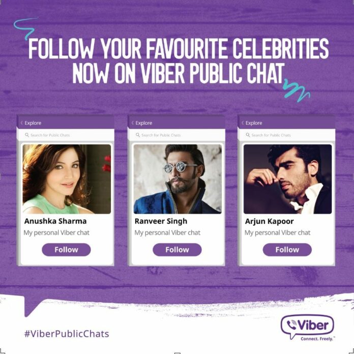Celebrities on Viber Celebrities on Viber