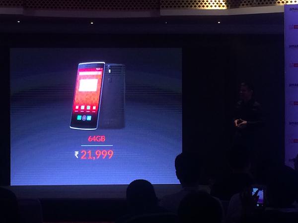 OnePlus One 64GB – Snapdragon 801 launched at Rs. 21,999