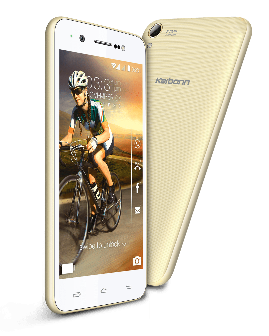 KARBONN TITANIUM MACH ONE White