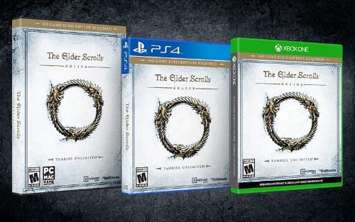 The Elder Scrolls Online: Tamriel Unlimited relasing on 9th June